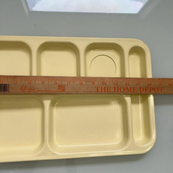 Set of 2 Vintage Dallas Ware Cafeteria Plastic Trays P71 * Made in USA - Picture 7 of 10